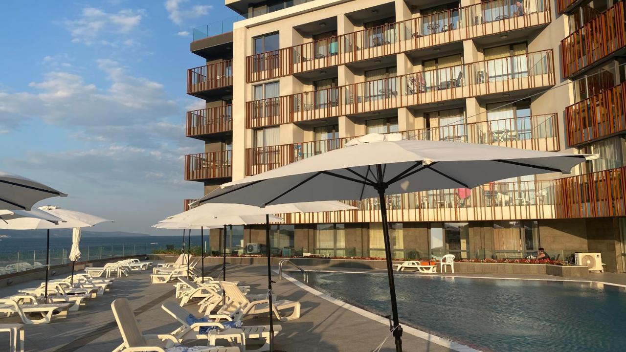 Paradiso B 210 Private Sea View Studio Nessebar Exteriör bild